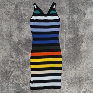Rainbow Summer Bodycon Dress